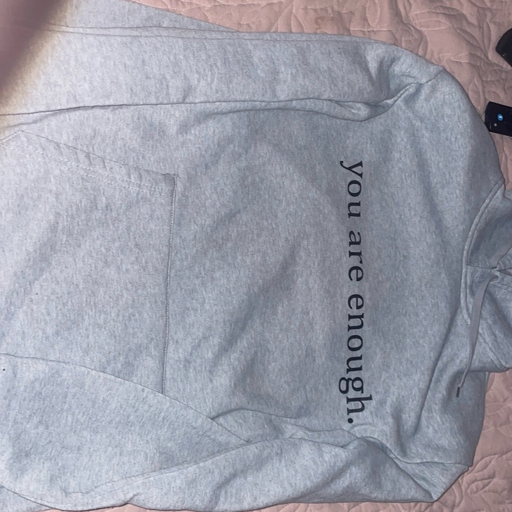 grey hoodie, Dear person behind me, Amazon, Medium